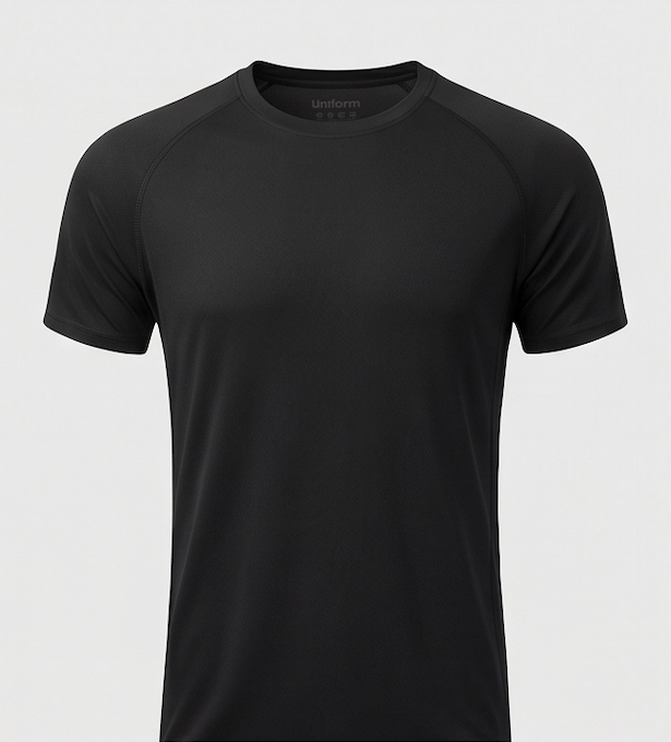 Men's Fitted T-Shirt Black | The Fitted Tee